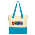 Folsom Family Pride 2026 Natural/Turquoise Tote Bag