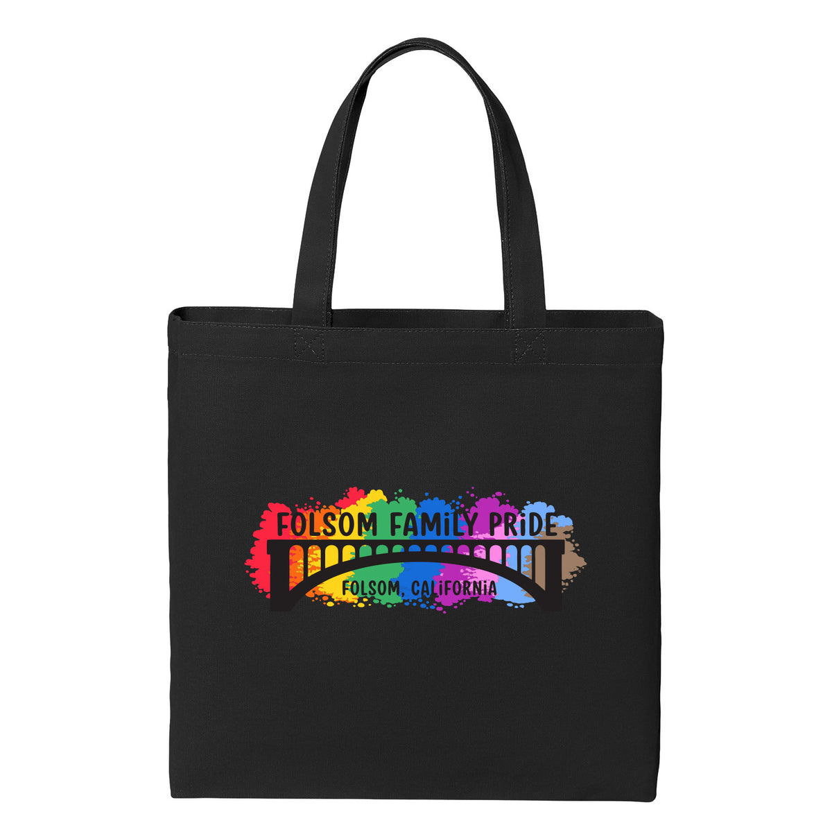 Folsom Family Pride 2026 Black Tote Bag