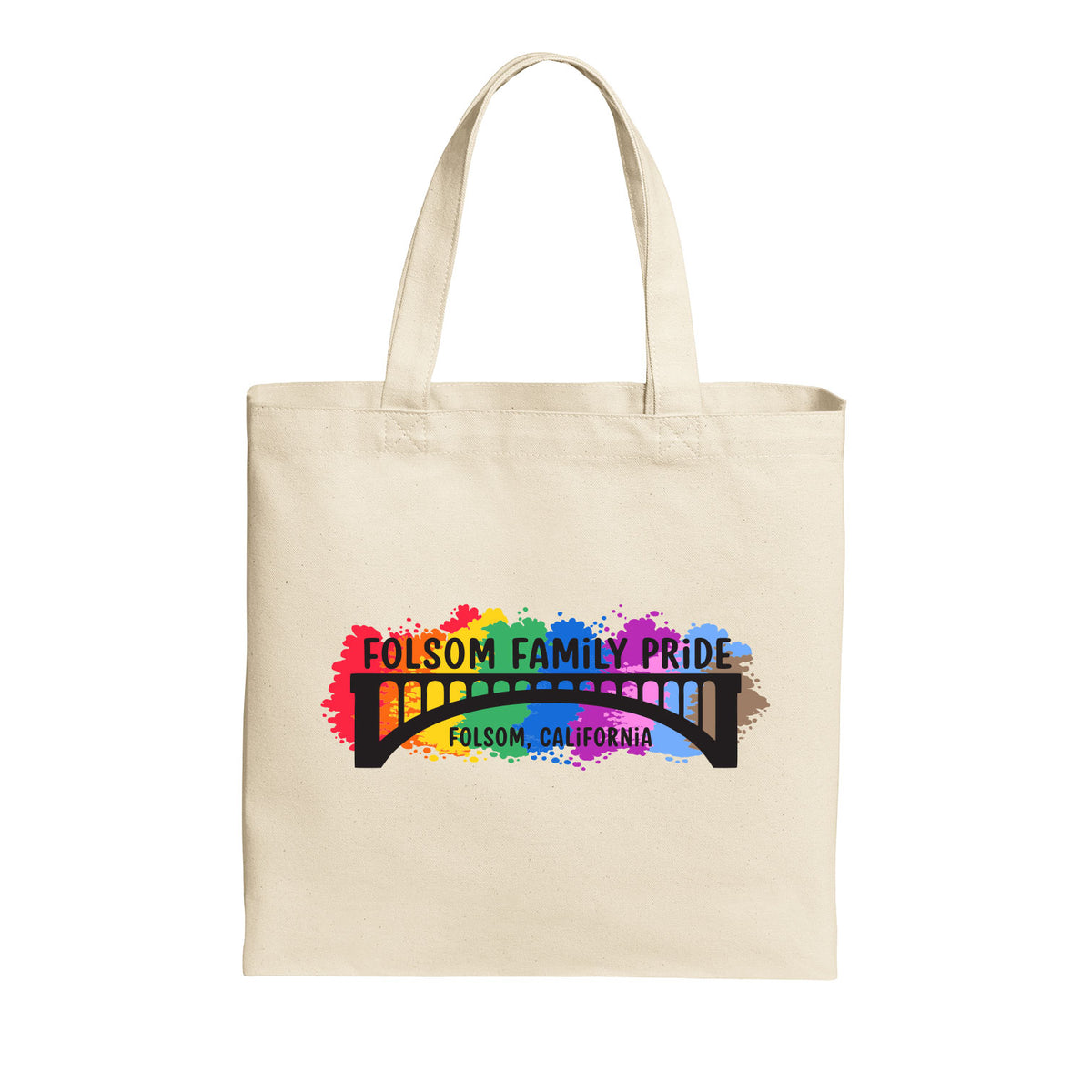Folsom Family Pride 2026 Natural Tote Bag