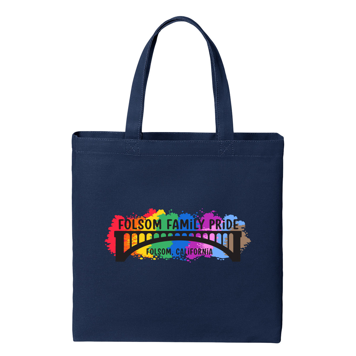 Folsom Family Pride 2026 Navy Tote Bag