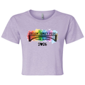 Folsom Family Pride 2026 Crop Fashion Tee – Lavender