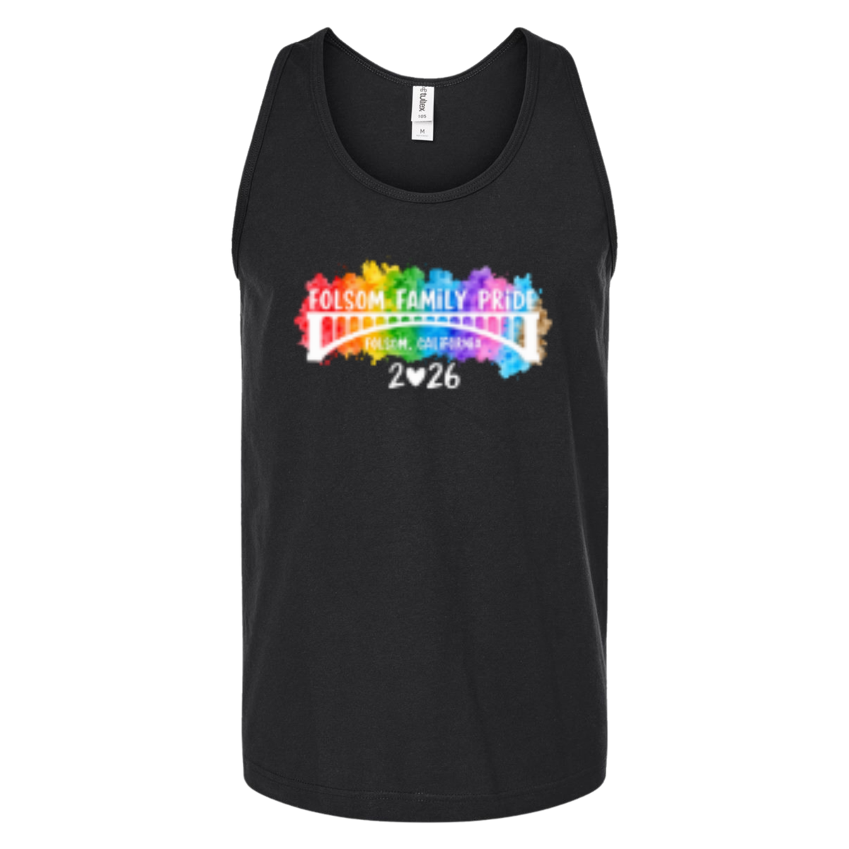 Folsom Family Pride 2026 Tank Top –  Black