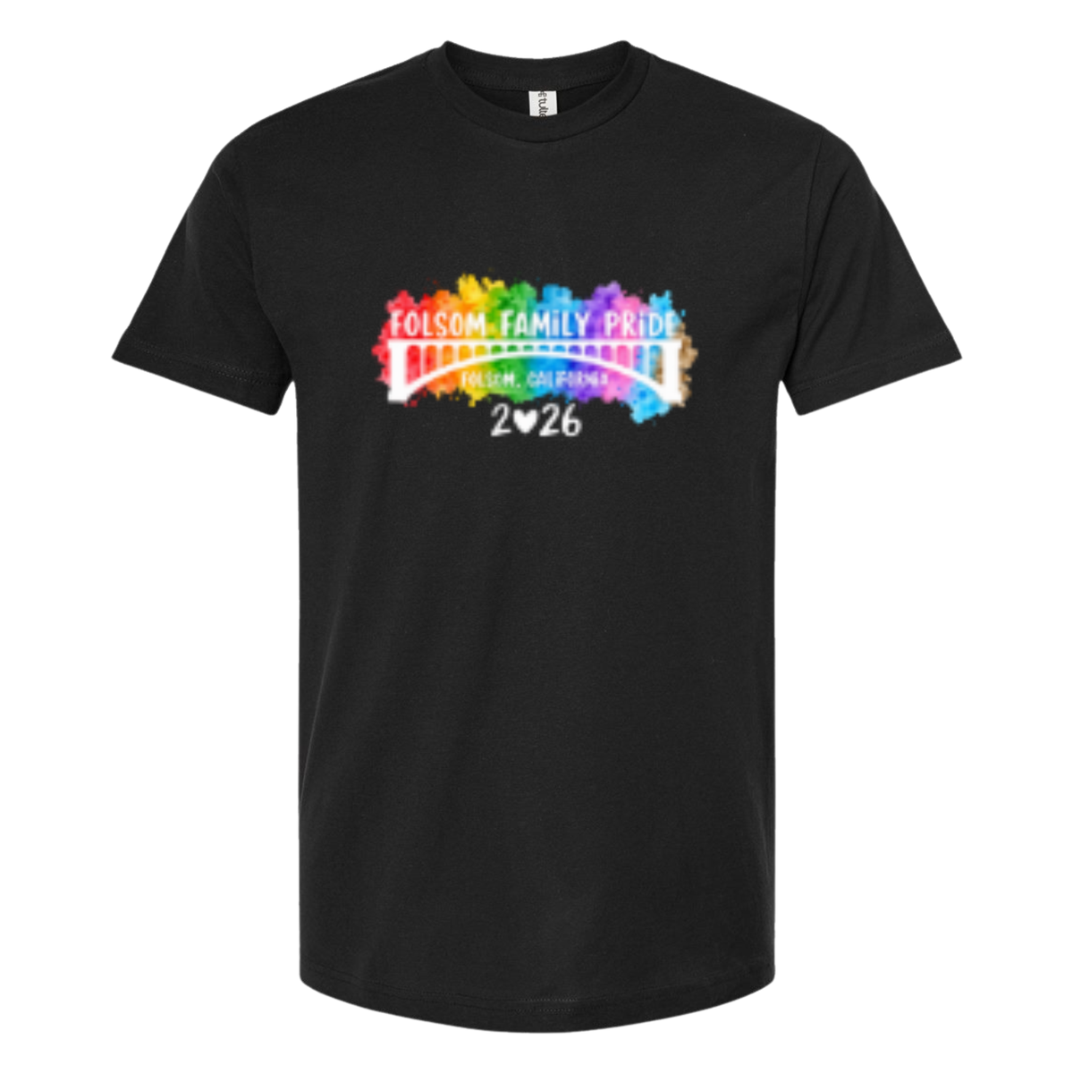 Folsom Family Pride 2026 Tee –  Black